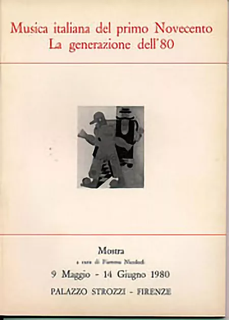 Musica italiana del primo Novecento. La generazione dell'80