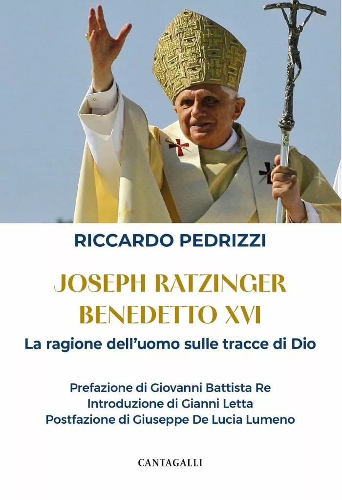 Copertina del libro Joseph Ratzinger Benedetto XVI. La ragione dell'uomo sulle tracce di Dio