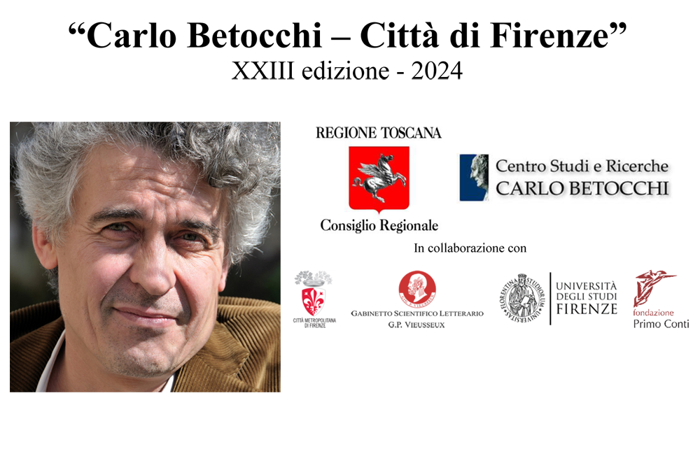 Vincitore premio betocchi 2024 - fabio pusterla